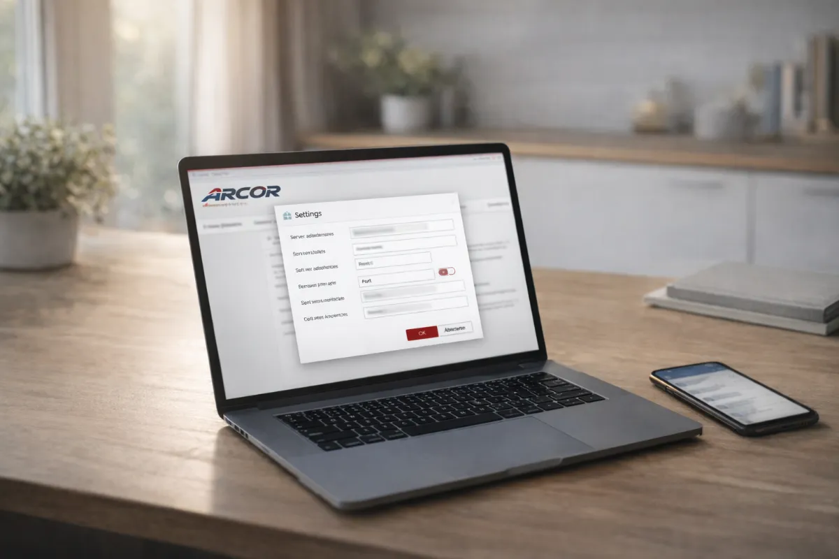 Arcor Mail Einstellungen - IMAP, POP3 und SMTP für Outlook und Thunderbird einrichten