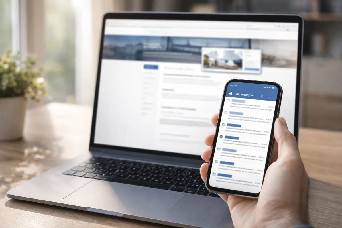 Eigene E-Mail-Domain einrichten - professionelle E-Mail-Adresse für privat und geschäftlich