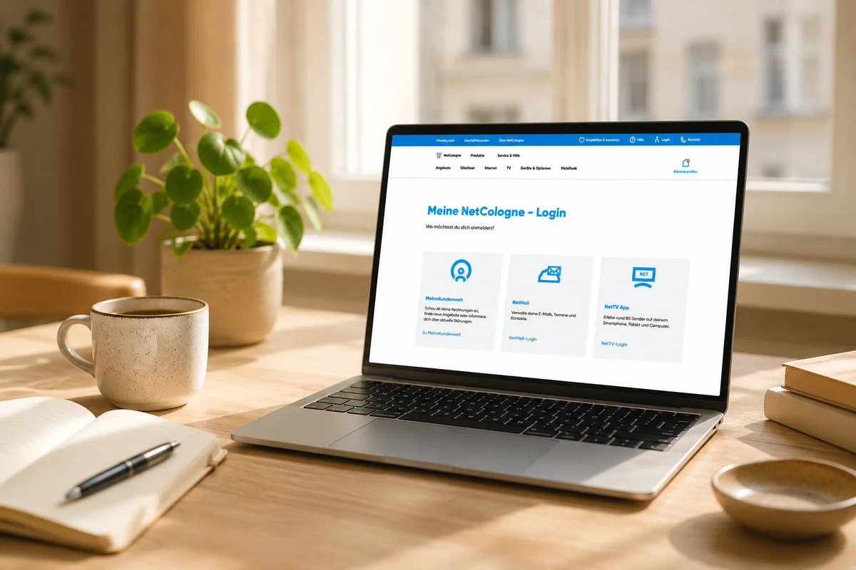 NetCologne NetMail Login - Webmail im Browser nutzen