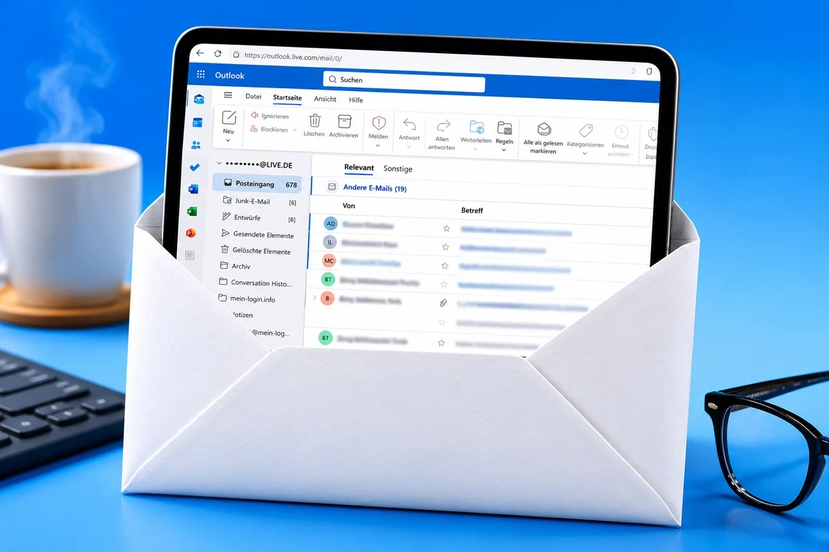Outlook Login - outlook.com im Browser, IMAP und 2FA einrichten