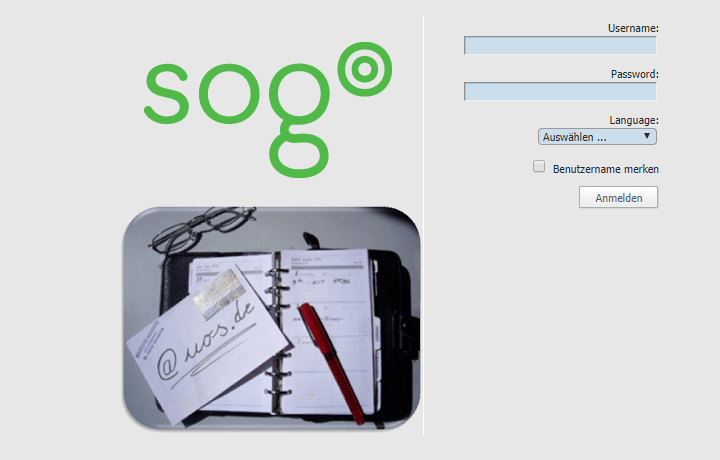 Webmail Login an der Uni Osnabrück (SOGo)