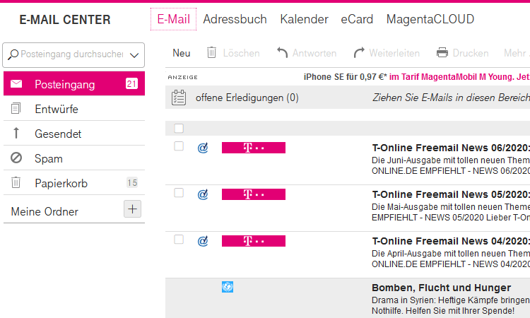 Webmail Maildienste Webmail Maildienste