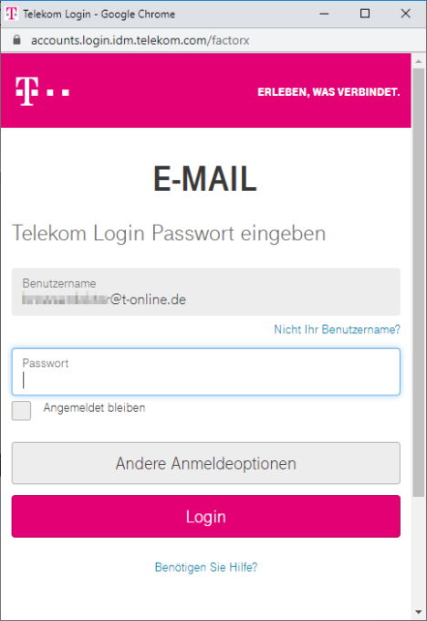 TELEKOM LOGIN EMAIL visual data 8