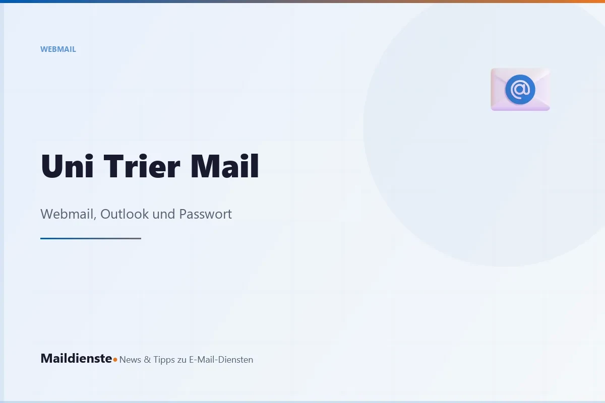 Uni Trier Mail: Webmail, Outlook und Passwort
