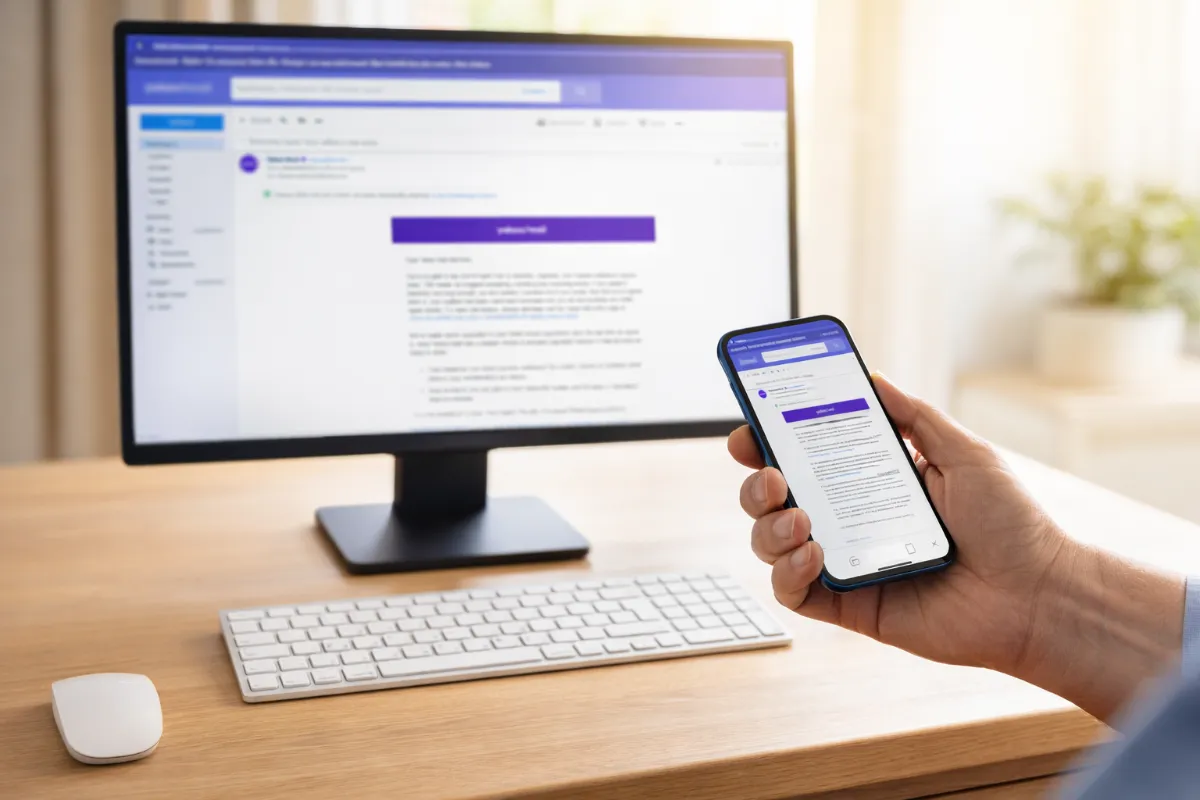 Yahoo Mail - IMAP, SMTP und App-Passwort Anleitung